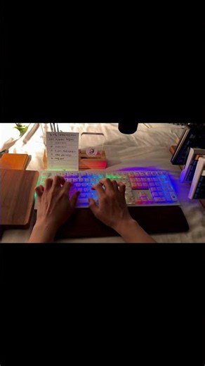 타이핑고래 픽셀버디 [마스터피스 에디션] 커스텀 키보드 출고 영상 #keyboard #윤활 #asmr #커스텀키보드 오울랩 런던포그
