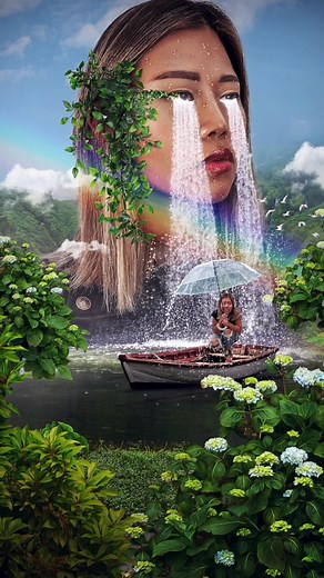 I’ll show you how to edit real waterdrops with @Photoshop 💦 #photoshopline #AdobePartner #photoshop #tutorial #photoidea