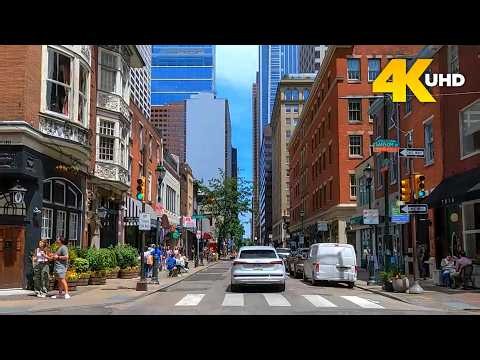 Philadelphia 4K Driving Tour | Explore Center City & Historic Philadelphia