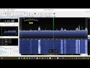 Mysterious Morse code CW signal sending NJDM continuously 4251 kHz CW Shortwave