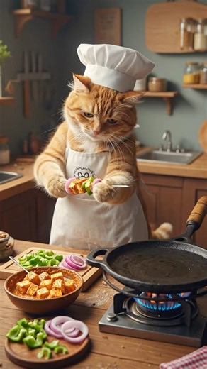 Easy Paneer tikka recipe♥️ #ytshorts #cat #cooking