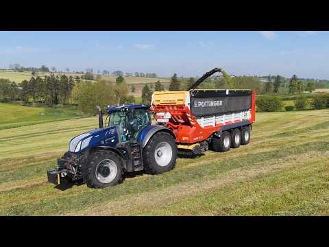 Gras 2026 : Loonbedrijf Herens | New Holland T7 315 | Grass Silage | BIG Tractor | New Holland FR780