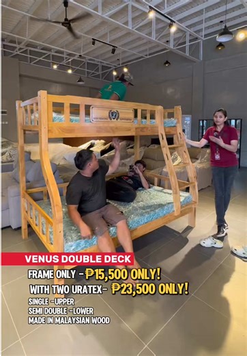 Stylish and Space-Saving VENUS Bunk Bed