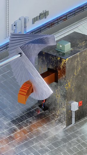 Dynamic Interaction of Metallic Structures with Orange Objects