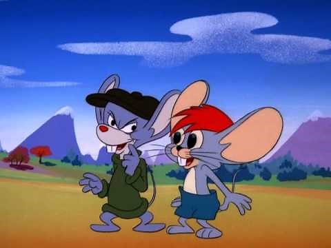 Mighty Mouse Episode Night of the Bat-Bat - Scrap-Happy