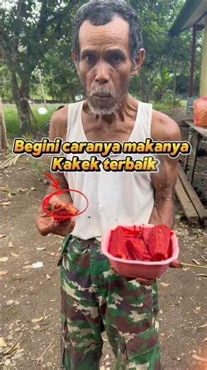 Maaf Kakek Khilaf 😅 #fyp #papua #buahmerah #tni #shortvideo