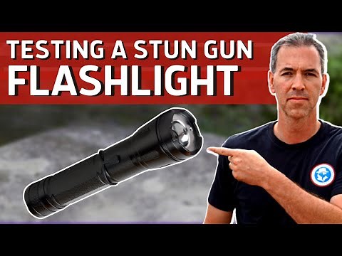 My Son TASED Me With A Stun Gun Flashlight!
