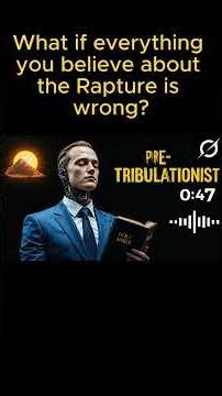 Pre Trib or Post Trib Only One Can Be True #christiansermon #faithhabits #history