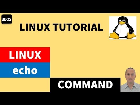 Linux echo command | echo command in Linux