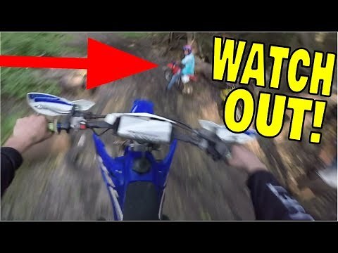 DIRT BIKE JUMP GONE WRONG... BROKEN ANKLE