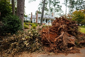 In pictures: Damage sustained by Augusta National Golf Club from Hurricane Helene