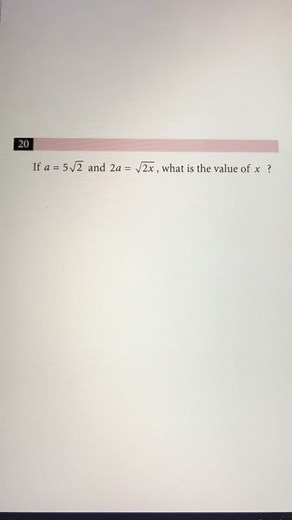Solve SAT Math Problem 20 with Expert Tips