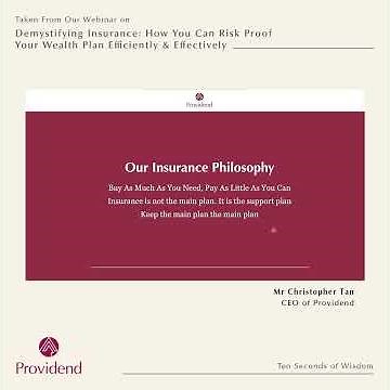 Our Insurance Philosophy