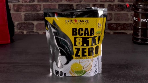 Vise la récupération musculaire optimale avec les BCAA 8.1.1 Zéro 💪Sans aspartame, sans nano, sans conservateurs. | Eric Favre Sport