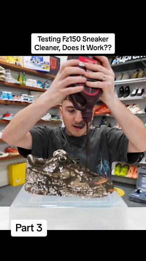 Testing Fz150 Sneaker Cleaner Review | Part 3