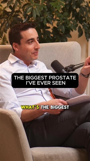 I asked Dr Gidon Ellis what the biggest prostate he’s ever seen was. The answer is pretty wild, but what matters more is what it doesn’t tell you. Some men with very large prostates have hardly any symptoms. Others with much smaller prostates can be really uncomfortable day to day. Size alone doesn’t explain prostate problems. Did this surprise you? If something doesn’t feel right, it’s worth getting checked or at least starting a conversation. And if you want to understand this properly, the fu