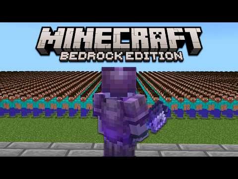 1 Minecraft Bedrock Pro vs 100 Noobs