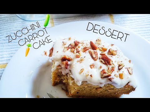 TRY THIS ZUCCHINI CARROT CAKE RECIPE || DESSERT || IN THE KITCHEN WITH LYNN