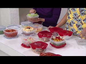 Lock & Lock 6-Piece Zen Set with Dividers on QVC