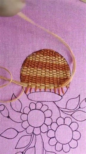 Beautiful Flower bouquet 💐 Embroidery for beginners
