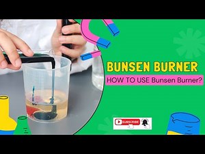 What is a Bunsen Burner? How does it work? Animated video!