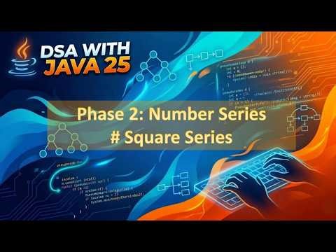 #3 Number Series: Square Series #logicbuilding
