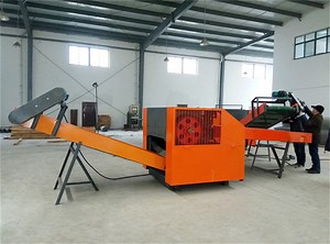 [Hot Item] Spinning Mill Waste Denim Linen Fiber Yarn Fabric Textile Waste Cutting Machine Cut Into Various Sizes Rotary Cut off Machine Customizable Models