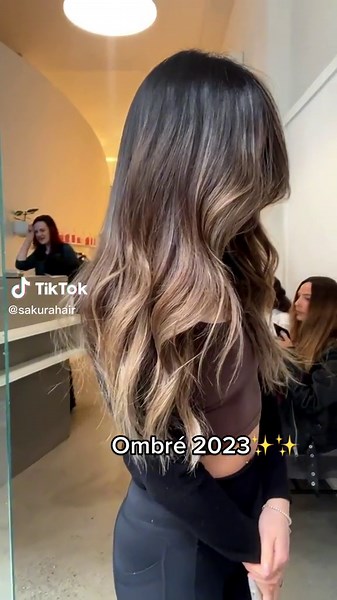 Chocolate Brown Ombre Hair Color Ideas