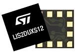 LIS2DUXS12 Ultra Low-Power Accelerometer