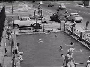 '#GoldCoast is attraction for sun worshippers', according to this 1955 report. From Australian Diary No. 083. | NFSA - National Film and Sound Archive of Australia