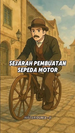 History of the First Motorcycle🏍️⚙️