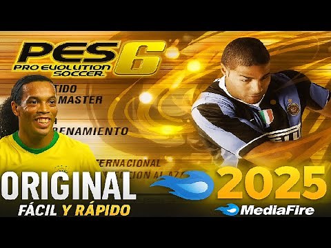 Download and install the original PES 6 for low-spec PCs easily and quickly via MediaFire