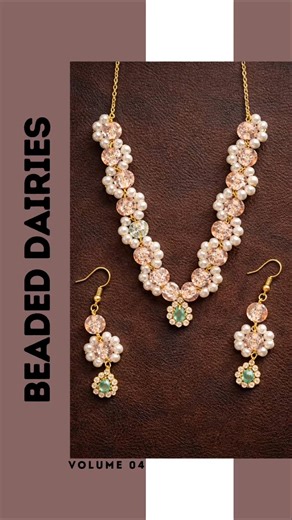 This Handmade Pearl Necklace Needed Earrings… So I Made A Matching Pair | Beaded Diaries Vol. 4 ✨️
