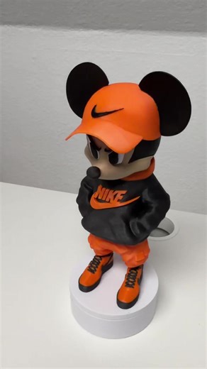 Micky Maus Urban Style #3ddruck #3d #3dprint #3dprinting #disney