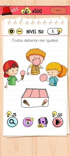 Nivel 150 Brain test