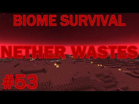 Minecraft Biome Survival #53: Nether Wastes