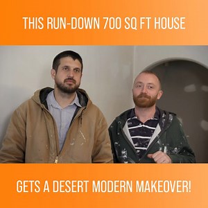"You can see the sun." Evan thought this run-down house only had half its ceiling, but Evan and Keith transformed it into a beautiful desert home. #BargainBlock Watch full episodes on discovery : https://bit.ly/3HfHr6e | Love Home