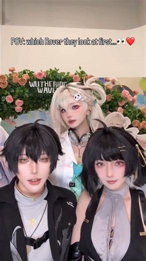 Sora 空雀 on Instagram: "The eyes don’t lie👀❤️ Who would you choose? Female Rover: @sora.sparrow Male Rover: @zealxv Aemeath: @sukiyourheart Lynae: @xier_cos Mornye: @rinn_xc Luuk: @allthepotsnpans.cos Chisa: @aru.rinh Sigrika: @kooriii_ #Wutheringwaves #wuwa #コスプレ #rover"