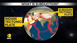 36K views · 164 reactions | #ThisWorld | Scientists believe that the Indian tectonic plate is breaking into two. Experts have studied seismic waves near Tibet and they have found evidence of a tear in the tectonic plate. Should the world start preparing for a disaster? Vikram Chandra tells you more | WION | Facebook