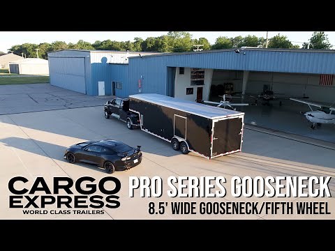Pro Series Gooseneck/Fifth Wheel - 8.5 Wide Hauler - Cargo Express