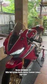 Honda CBR1000RR SP1 With Austin Racing Full System Exhaust #onestopsbk #honda #cbr1000rr