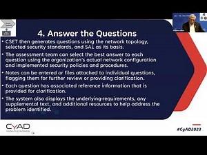 NCyTE Monthly Meeting: Cyber Security Evaluation Tool (CSET®)