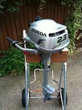Honda 2.3hp outboard demonstration (www.elyboatchandlers.com)