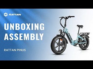 Rattan Pinus Unboxing and Assembly | Rattan E-Bike