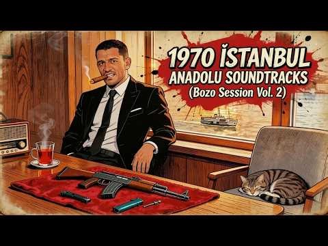 1970 İSTANBUL ANADOLU SAZ MELODİLERİ 🚬 (Bozo Session Vol. 2)