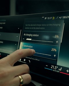 1.7K views · 101 reactions | Our new BMW Maps system in the BMW i5 allows for precise route planning optimised for charging. Whether you want to check for charging station availability, listed payment options, or even restaurants in the area, our e-routes will keep you covered throughout your journey. #BMWGroup #THEi5 #emobility — BMW i5 eDrive40: Power consumption in kWh/100 km: - (NEDC)/18.9-15.9 (WLTP); electric range (WLTP) in km: 497-582. | BMW Group | Facebook