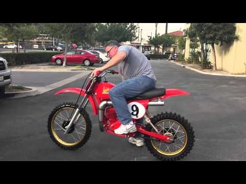 1979 Honda CR250R Start