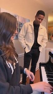 38K views · 2.6K reactions | Wait til you hear this guy’s voice!! Gonna do a bunch of Christmas covers and have SPECIAL GUESTS join me at the piano along the way. Had a blast singing this one with my new friend @thunderstormartis! What song should we do next?  • • #somedayatchristmas #steviewonder #christmasmusic #piano #vocal #duet | Natalie Layne | Facebook
