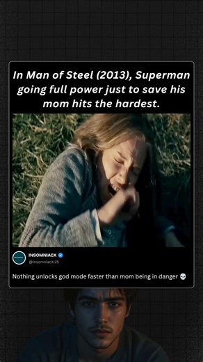 In Man of Steel (2013), Superman going full power just to save his mom hits the hardest