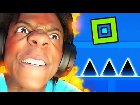 Speed Attempts The "Hardest" Geometry Dash Level.. 😂